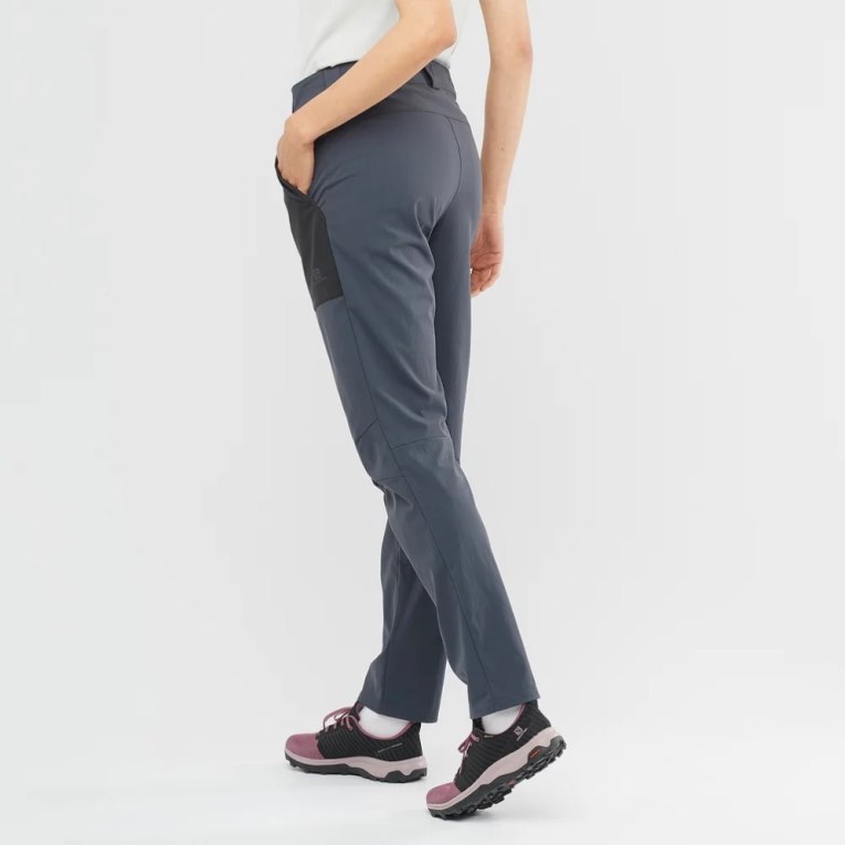 Navy Salomon Outrack Women's Sport Pants | PH 43120T